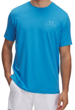 Мужская теннисная футболка Under Armour Vanish Energy Short Sleeve - небесный