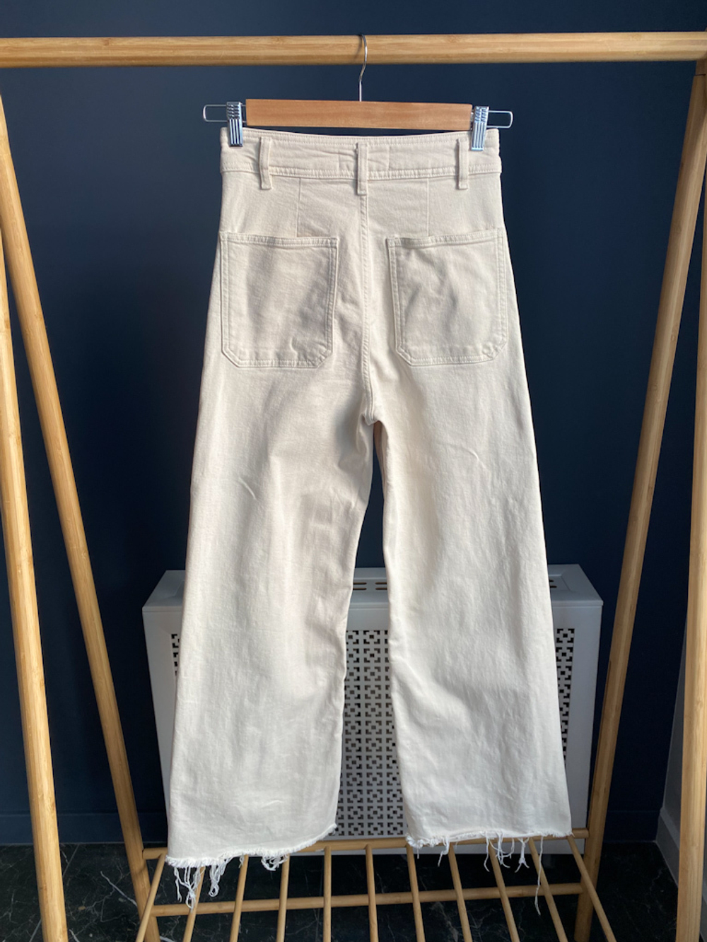 Хлопковые брюки Zara, XS