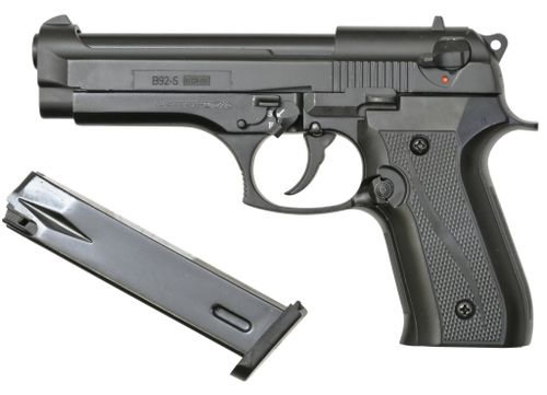Пистолет сигнальный В92-S KURS, калибр 5,5 мм, compact, под патрон 10ТК, черный