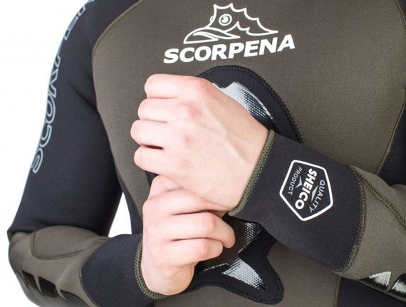 Гидрокостюм Scorpena B3+ 5 мм Зелёный