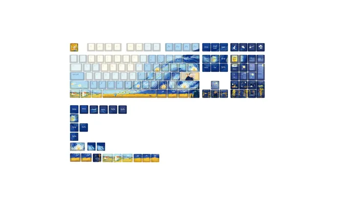 Набор клавиш Varmilo "Van Gogh"