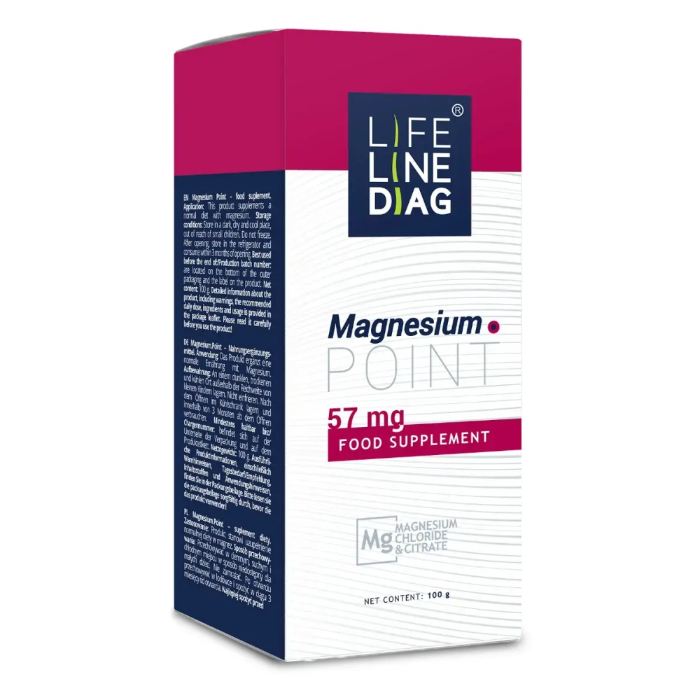 Lifelinediag Magnesium Point жидкий хлорид и цитрат магния - 100 г