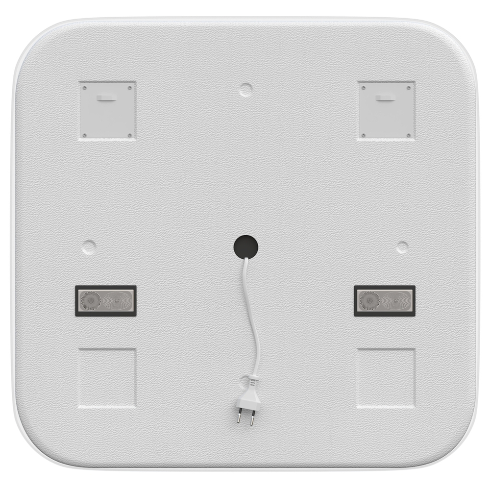 Зеркало MIXLINE "Стив-6" 800*680 (ШВ) сенсорный выключатель, часы, термометр, Bluetooth +подогрев