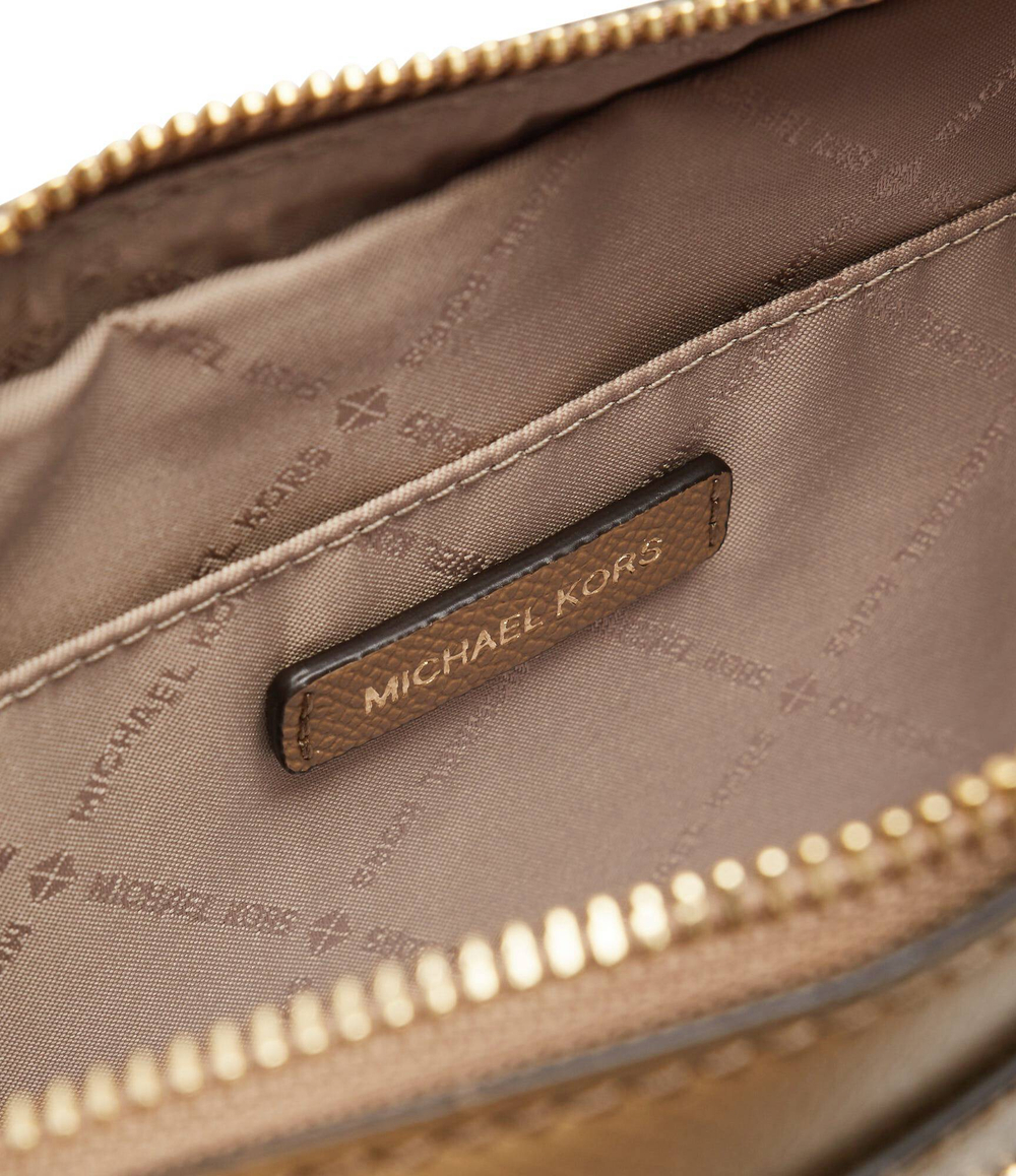 сумка-мессенджер jet set travel Michael Kors - коричневый(32S4GTVC3L)