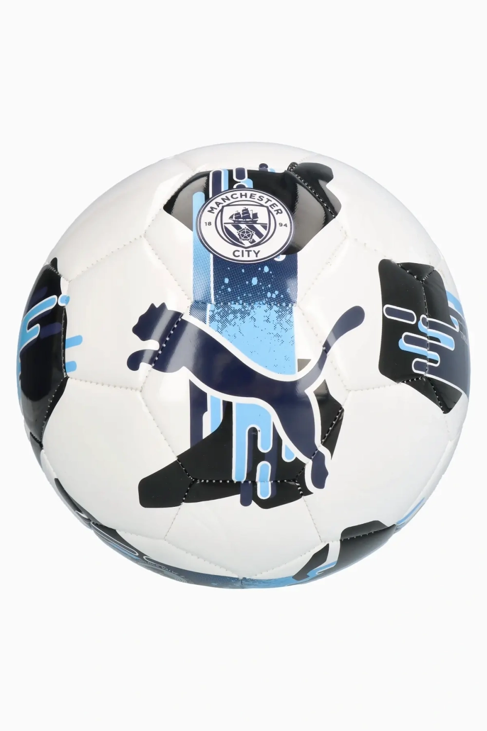 Футбольный мяч Puma Manchester City 25/26 Orbita 6 размер 5 - темно-синий