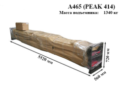 PEAK 414 Подъемник четырехстоечный, 6,5 т. для слесарных работ