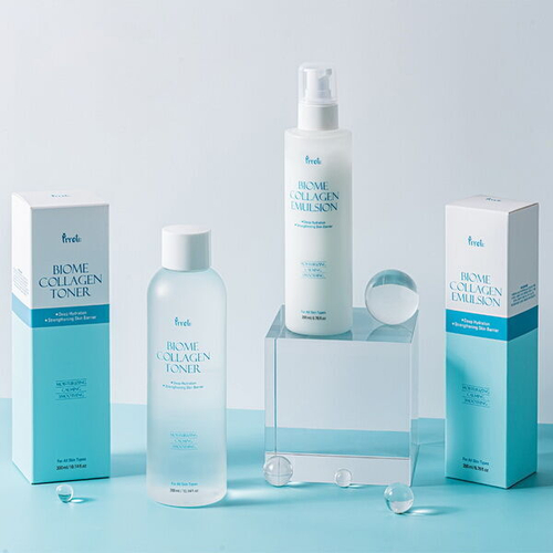 Увлажняющий тонер для лица с коллагеном Prreti Biome Collagen Toner, 300мл