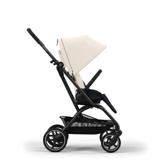 Прогулочная коляска Cybex Eezy S Twist Plus 2 BLK Canvas White