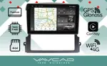Магнитола для KIA Sorento 2006-2011 - Vaycar VA27-2041-2K на Android 13, Быстрая, 2K QLED, CarPlay, 4G SIM-слот