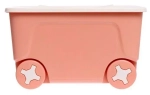 Ящик на колесах Lalababy Play with Me 50л персиковая карамель