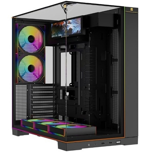 Корпус Midi-Tower Thermalright TR-A70 Vision FAN5-M TG ARGB, черный (TRA70VF5MB)