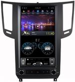 Магнитола для Infiniti FX 2008-2013, QX70 2013-2018 - Kuberg ZF-1828-GE монитор 13.6" в стиле "Тесла" на Android 13, Быстрая, CarPlay, 4G SIM-слот