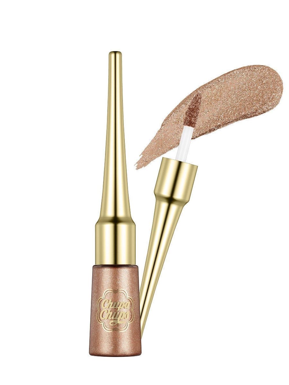 Жидкие блёстки для глаз CHUPA CHUPS Bling Bling Eyes Pink Signal