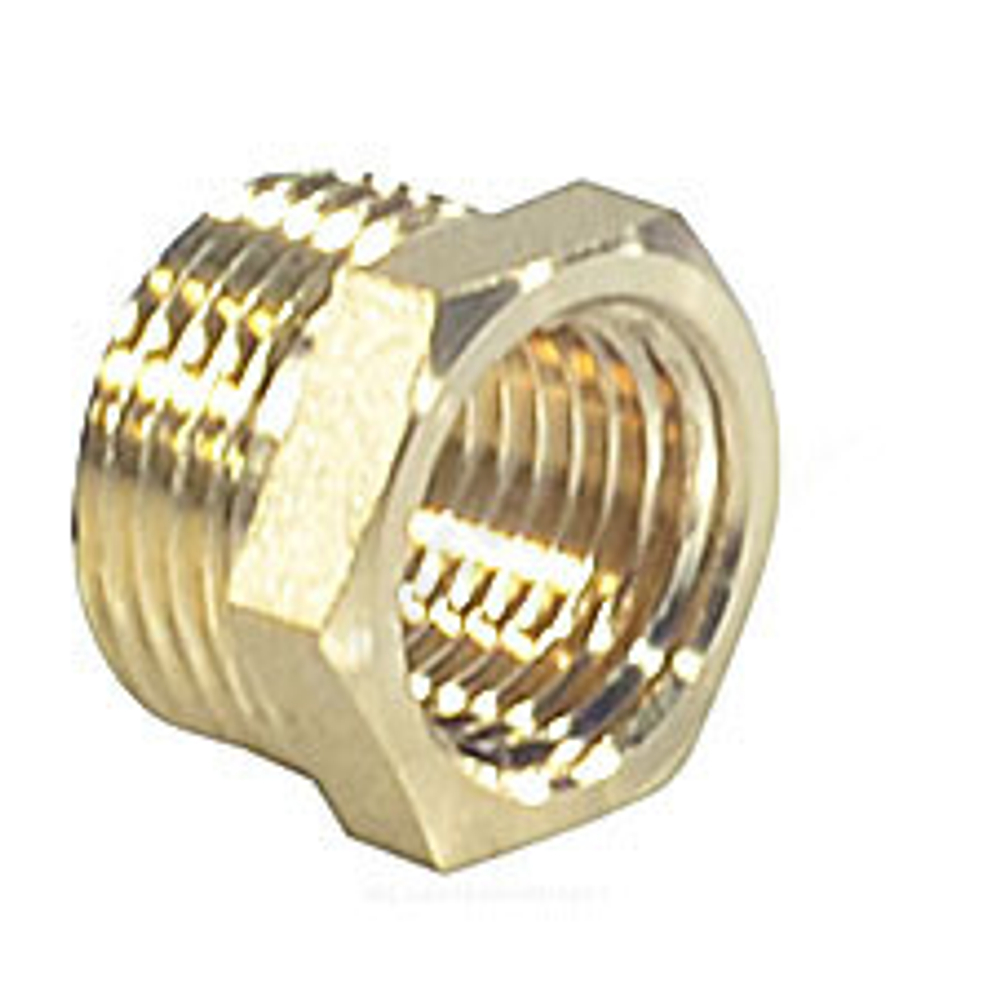 Футорка латунь Ду 15х10 (1/2"х3/8") НР/ВР VALFEX VF.581.L.012.038