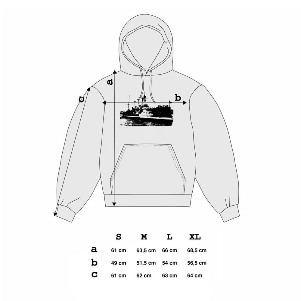 GOTHIC HOODIE BLACK