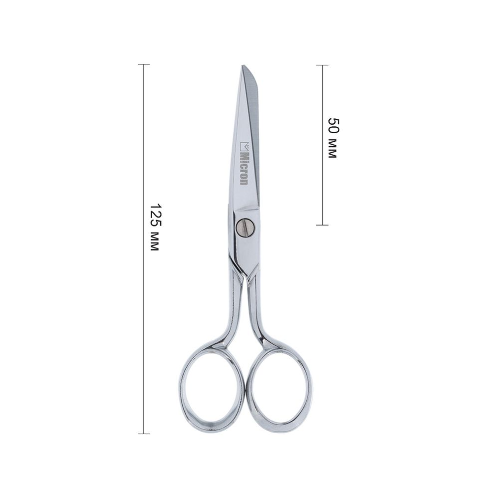 Ножницы рукодельные 12.5 см, в чехле Micron VIT-21