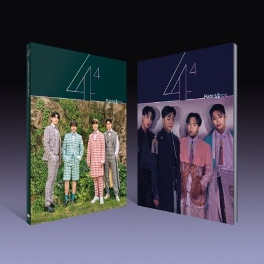 Альбом RabidAnce - The fourth power of four - 4 2nd Mini Album RANDOM Version