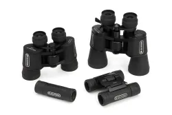 Бинокль Celestron UpClose G2 20x50 и другие модели на фоне