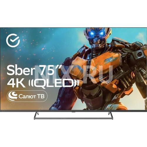 тв ЖК Sber 75UQ5231 Smart