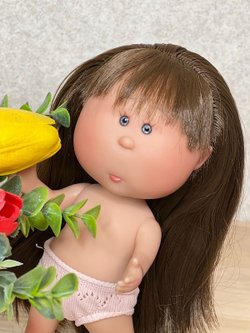 Кукла для девочки виниловая 23см Маленькая Мия без одежды (3199W2A)