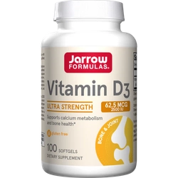Vitamin D3 2500 IU 100 Softgels Jarrow Formulas
