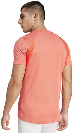 Мужская теннисная футболка Adidas Tennis Freelift T-Shirt - красный