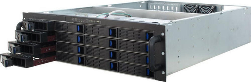 Корпус серверный 3U Procase ES316-SATA3-B-0