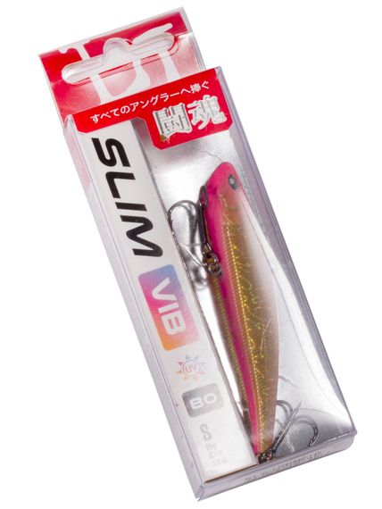 Воблер тонущий вертикальный LJ Pro Series SLIM VIB S 80.00/142