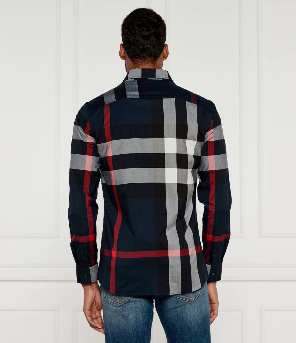Рубашка Burberry - темно-синий(8073216)