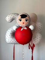 Воздушные шары для девочки на 2 годика №9187