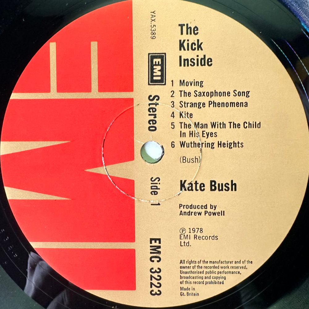 Kate Bush ‎– The Kick Inside (Англия 1978г.)