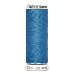 Нитки универсальные Gutermann Sew-all 100 (200 метров), 5 кат. | 965 дымчато серо-голубой