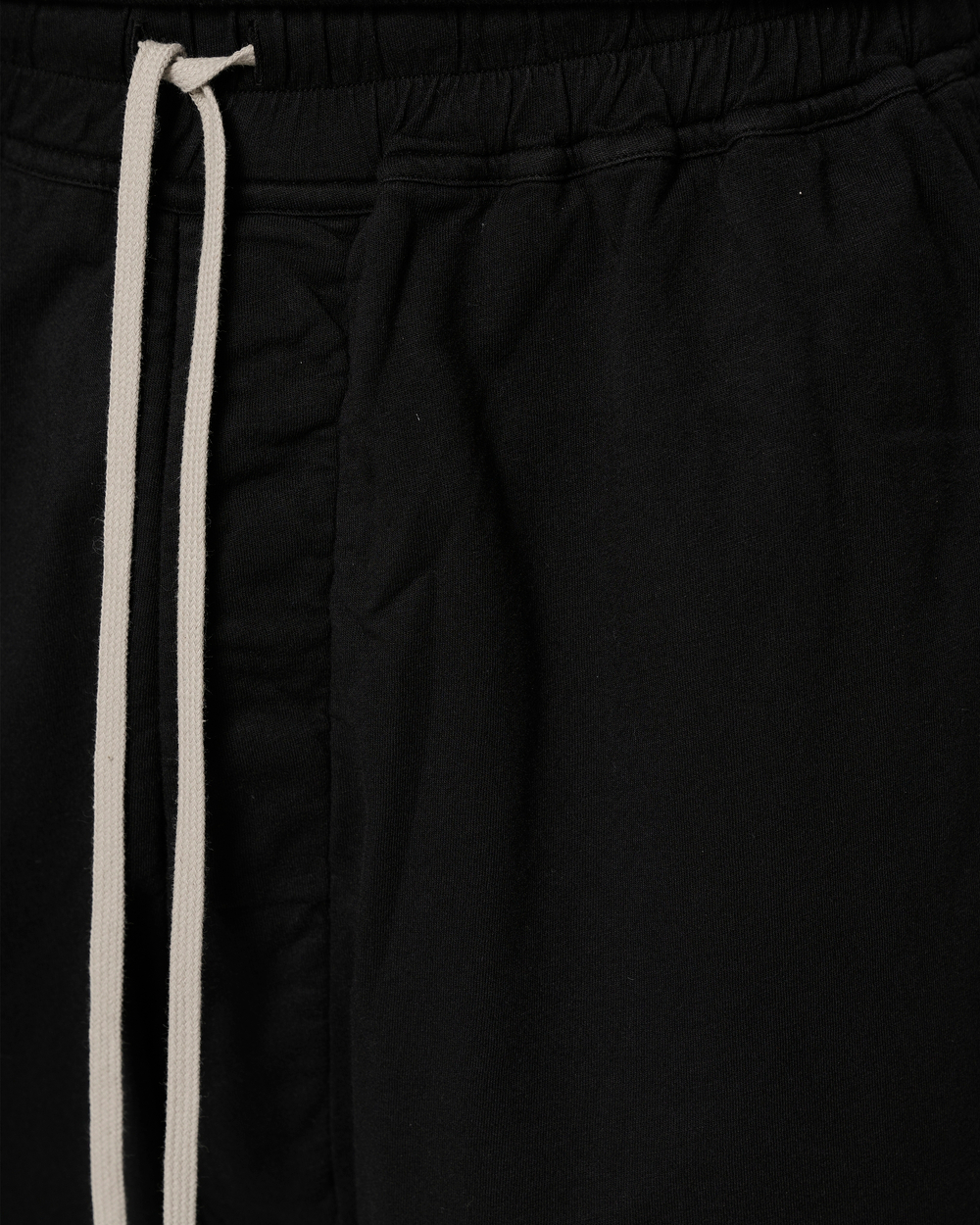 RICK OWENS DRKSHDW ШОРТЫ ЧЕРНЫЕ HOLLYWOOD DRAWSTRING PODS RNP