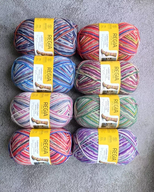 -30% Schachenmayr Regia 6-ply Lofoten colors | Design Line by ARNE & CARLOS | 150г