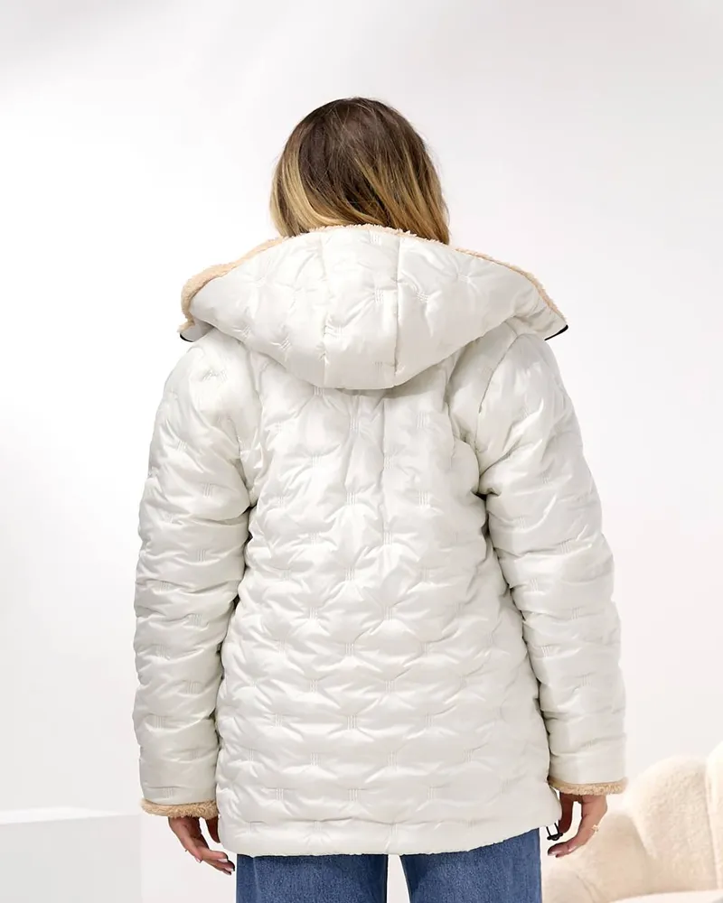 Куртка с мехом УК-4431 Фабрика Моды