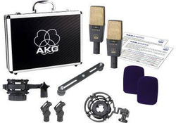 AKG C414XLS/ST стерео пара отобраных микрофонов C414XLS с максимально схожими характеристиками