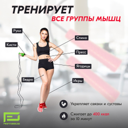 СКАКАЛКА PROFITNESSLAB 2,8 ММ