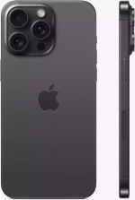 iPhone 15 Pro Max 512 ГБ, Dual: nano SIM + eSIM, черный титан