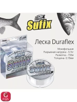 леска рыболовная монофильная Duraflex 100 м 0.25 мм 7 кг