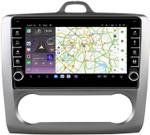 Магнитола для Ford Focus II 2004-2011 (климат) - Kuberg OL-9201-A (кнопки и крутилки) Android 13, Быстрая, CarPlay, 4G SIM-слот