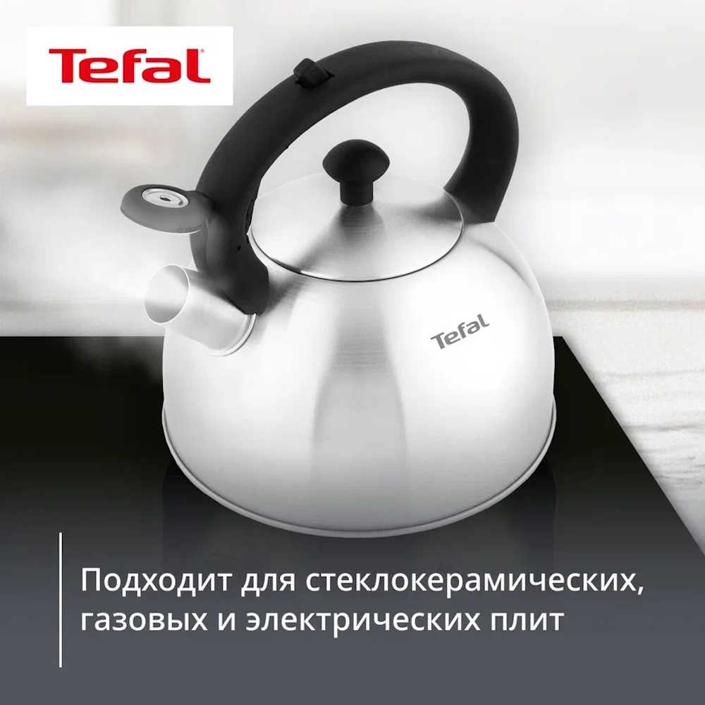 Чайник для плиты Tefal Nova 2,5 л матовый N4210117