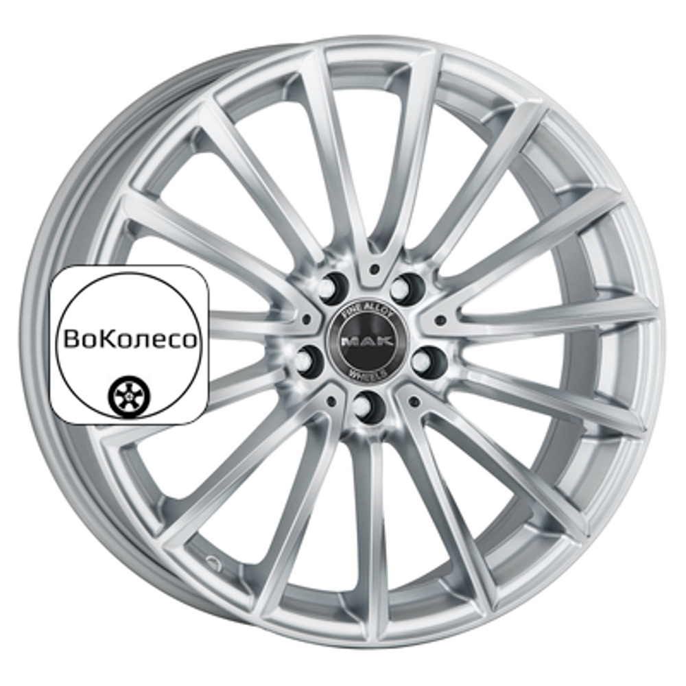 8x18/5x112 ET43 D66,6 Komet Silver MAK