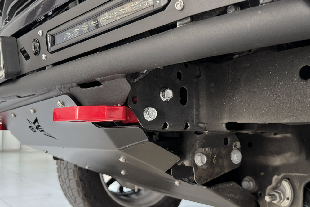 Буксировочные крюки передние BMS для Chevrolet Silverado 2022-2026 (2 шт.) под бампер BMS SPORT