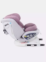 Автокресло Rant Nitro isofix 0/1/2/3 (0-36кг) Grey/Pink