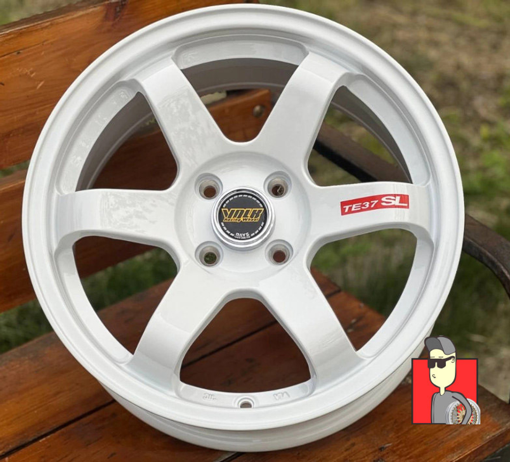 Комплект дисков Rays TE37 15x6.5 et35 4x100