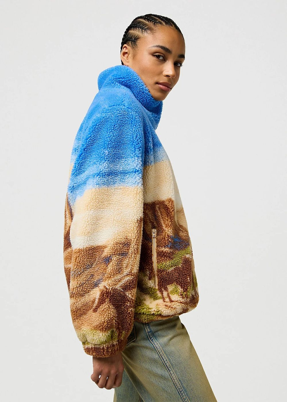 Толстовка женская WRANGLER TRANSITIONAL FLEECE