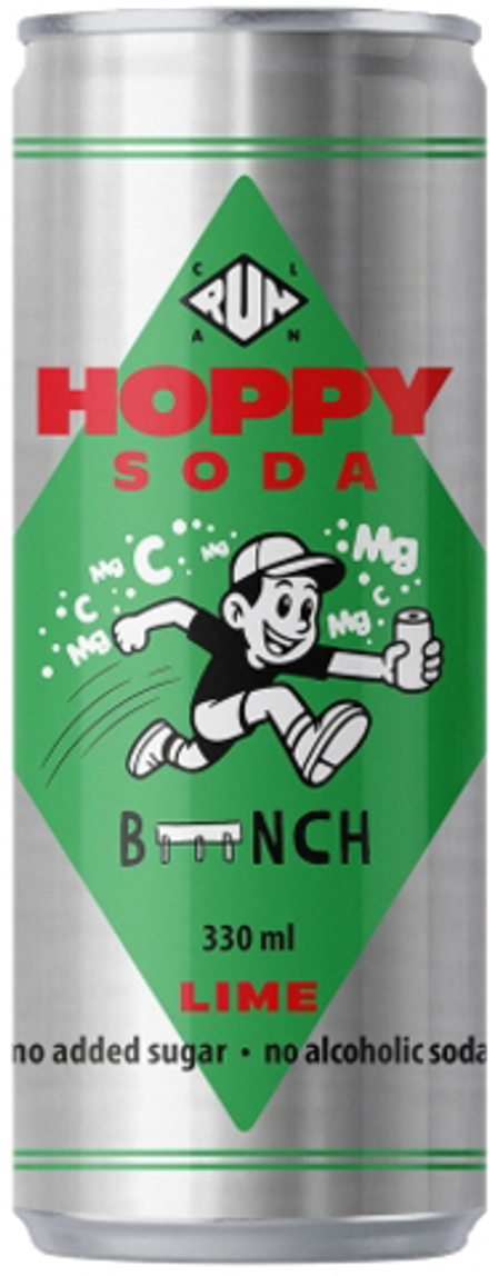 Газированный напиток Бенч Хоппи Сода Лайм Хмель Магний / Bench Hoppy Soda Lajm Hmel Magnij 0.33 - банка