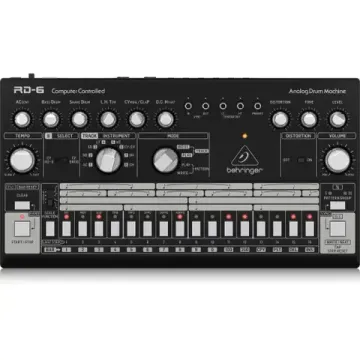 BEHRINGER RD-6-BK - аналоговая драм-машина на основе легендарной TR-606