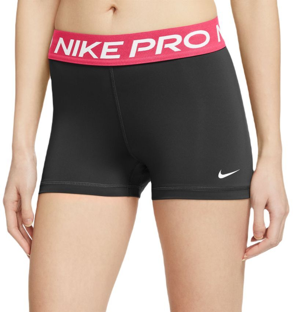 Женские Шорты теннисные Nike Pro 365 Short 3in - черный