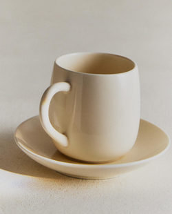 чайная пара из каменной керамики Zara Home